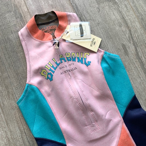 🔥🔥BILLABONG - SURF CAPSULE SLEEVELESS SPRINGSUIT - Picture 6 of 9